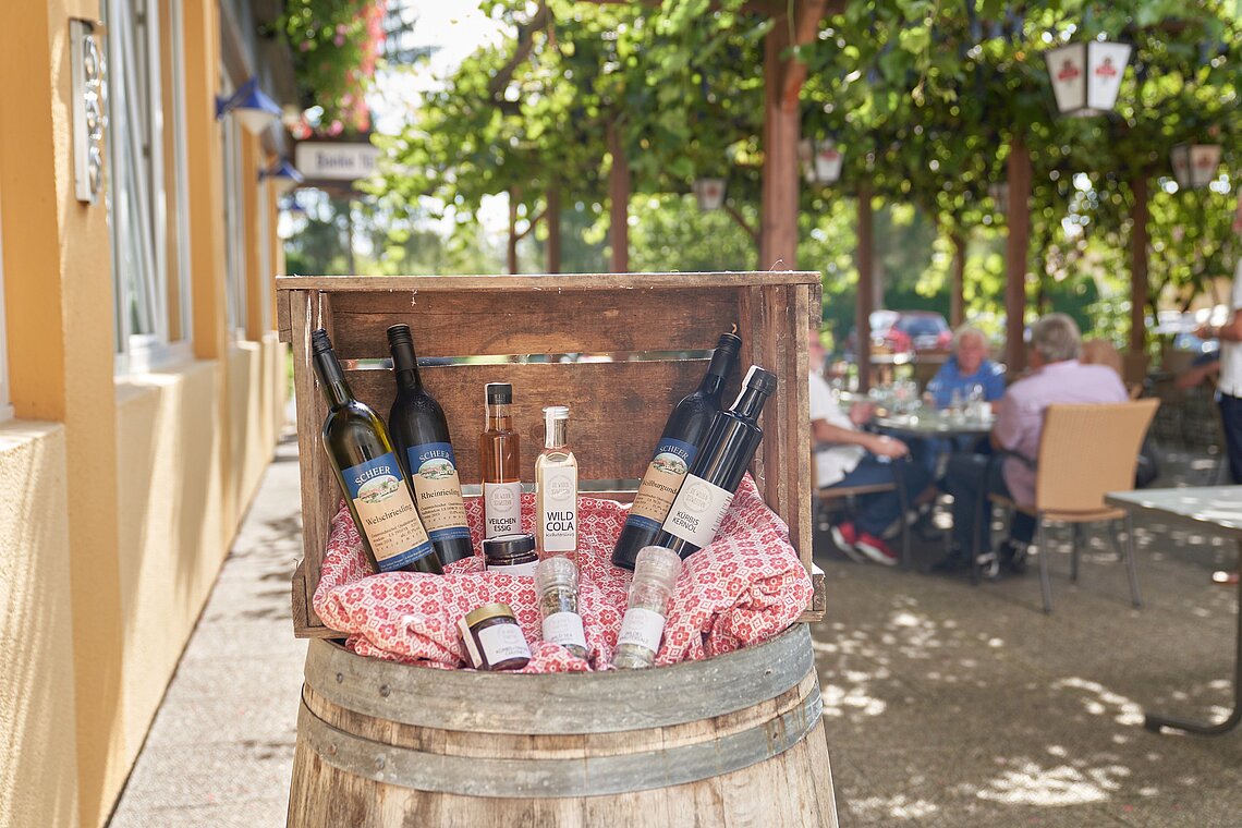 Produkte im Weingut Scheer